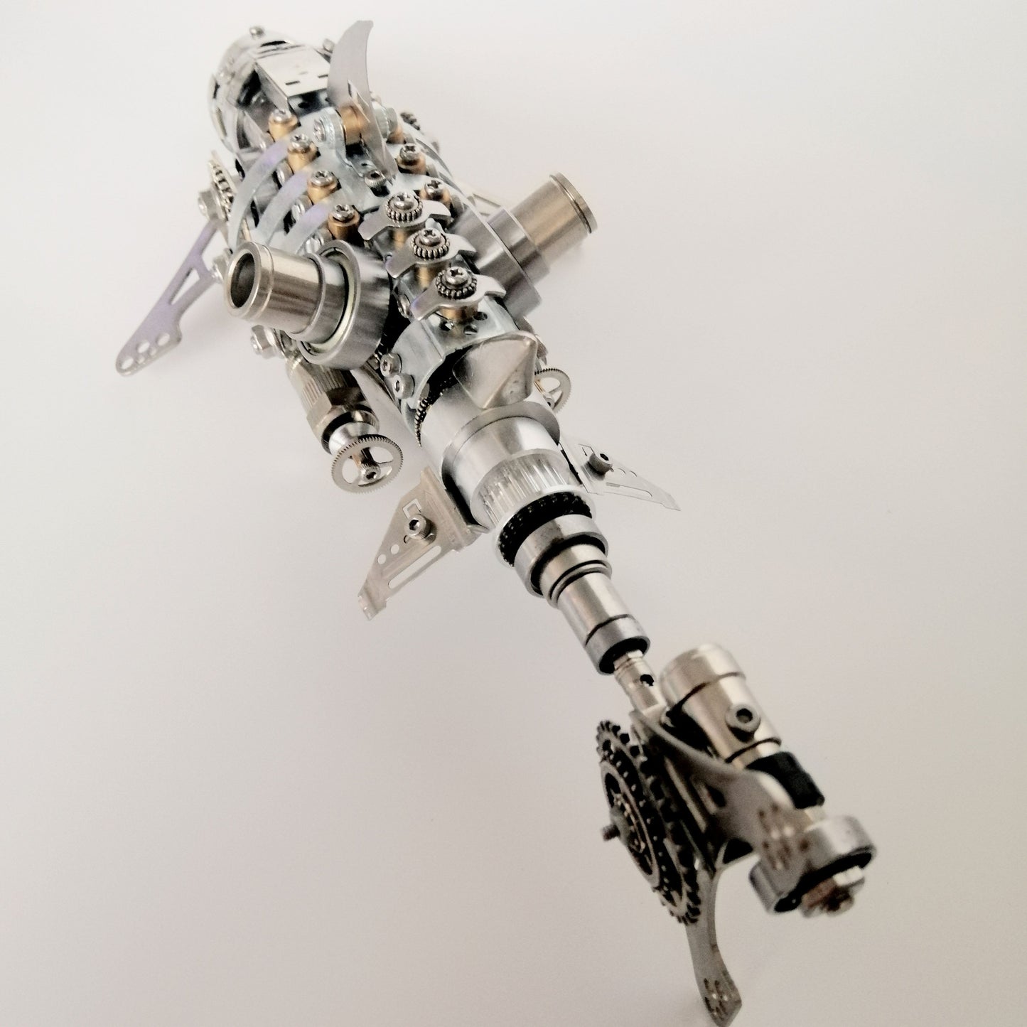 209PCS Steampunk 3D Deep Sea Behemoth Model Kit for Adults