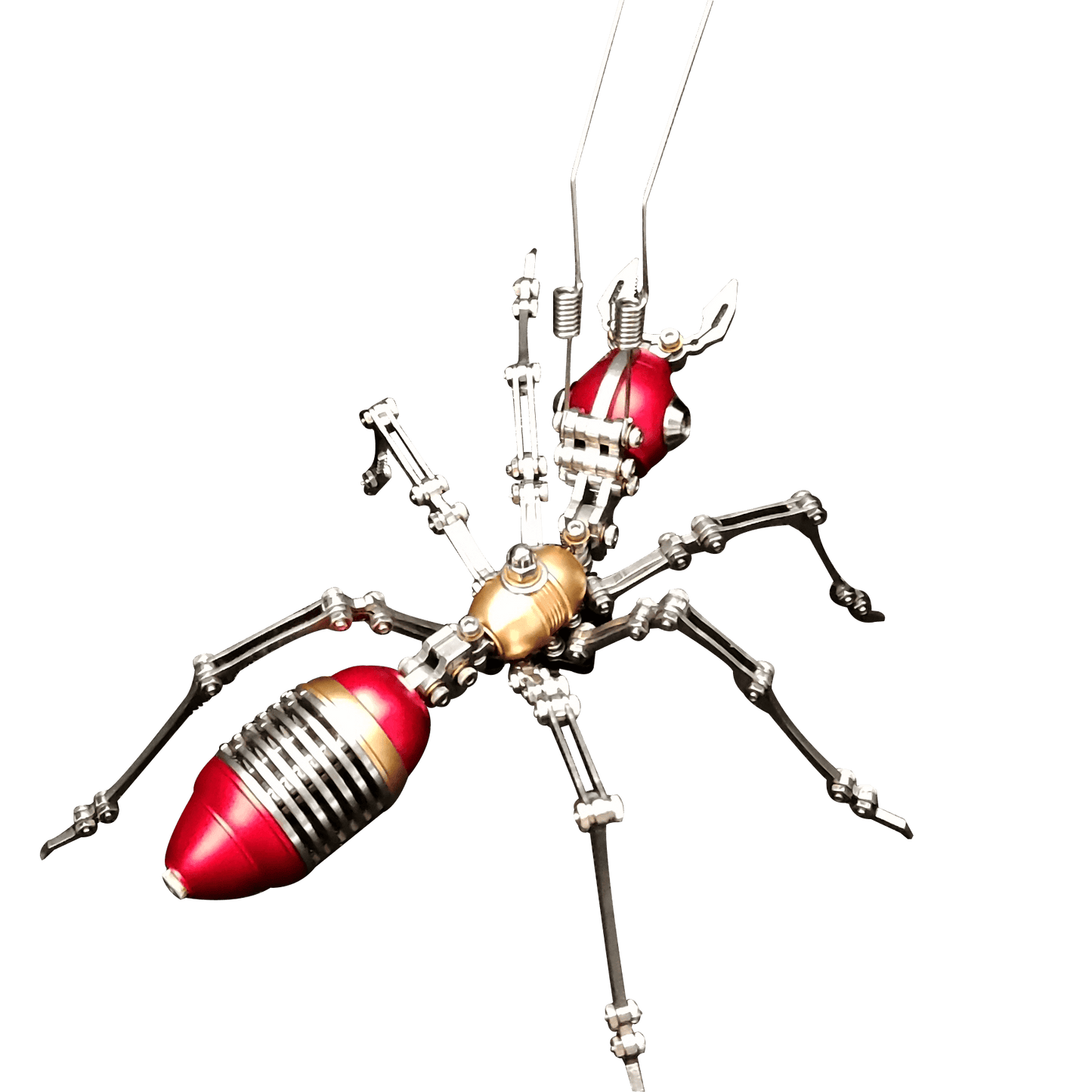 Kit de rompecabezas mecánico 3D de metal de hormigas, modelo colorido