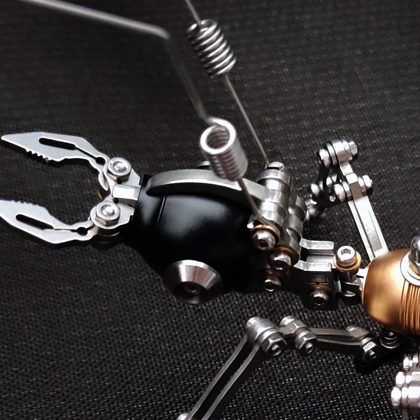 Kit de rompecabezas mecánico 3D de metal de hormigas, modelo colorido