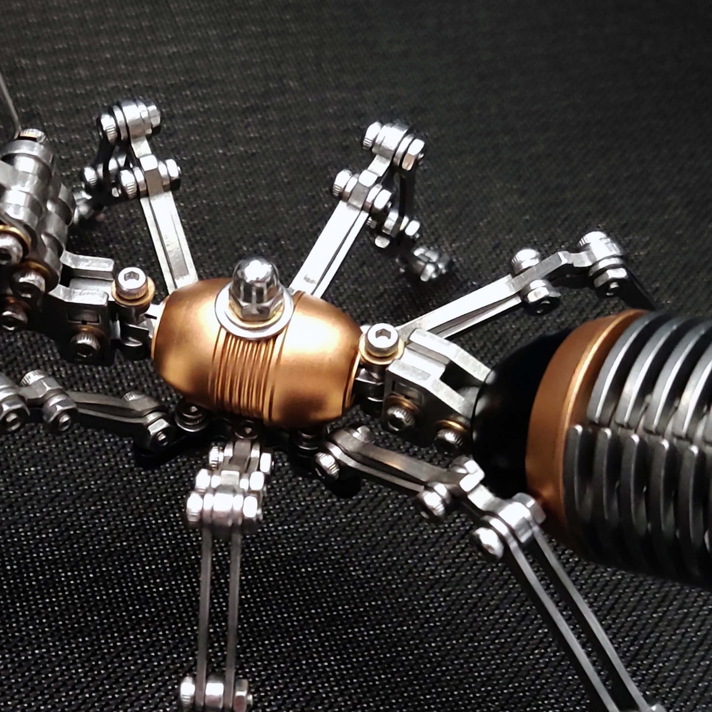 Kit de rompecabezas mecánico 3D de metal de hormigas, modelo colorido