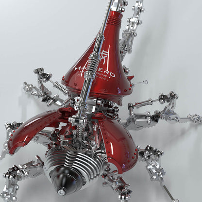 Kit de rompecabezas de metal para armar un escarabajo grande Dynastes, modelo de insecto.