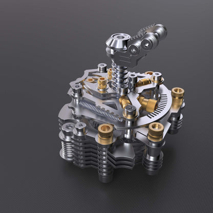 Kit de rompecabezas de metal para armar un escarabajo grande Dynastes, modelo de insecto.