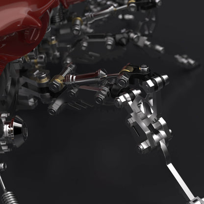 Kit de rompecabezas de metal para armar un escarabajo grande Dynastes, modelo de insecto.