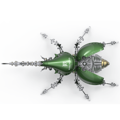 Kit de rompecabezas de metal para armar un escarabajo grande Dynastes, modelo de insecto.