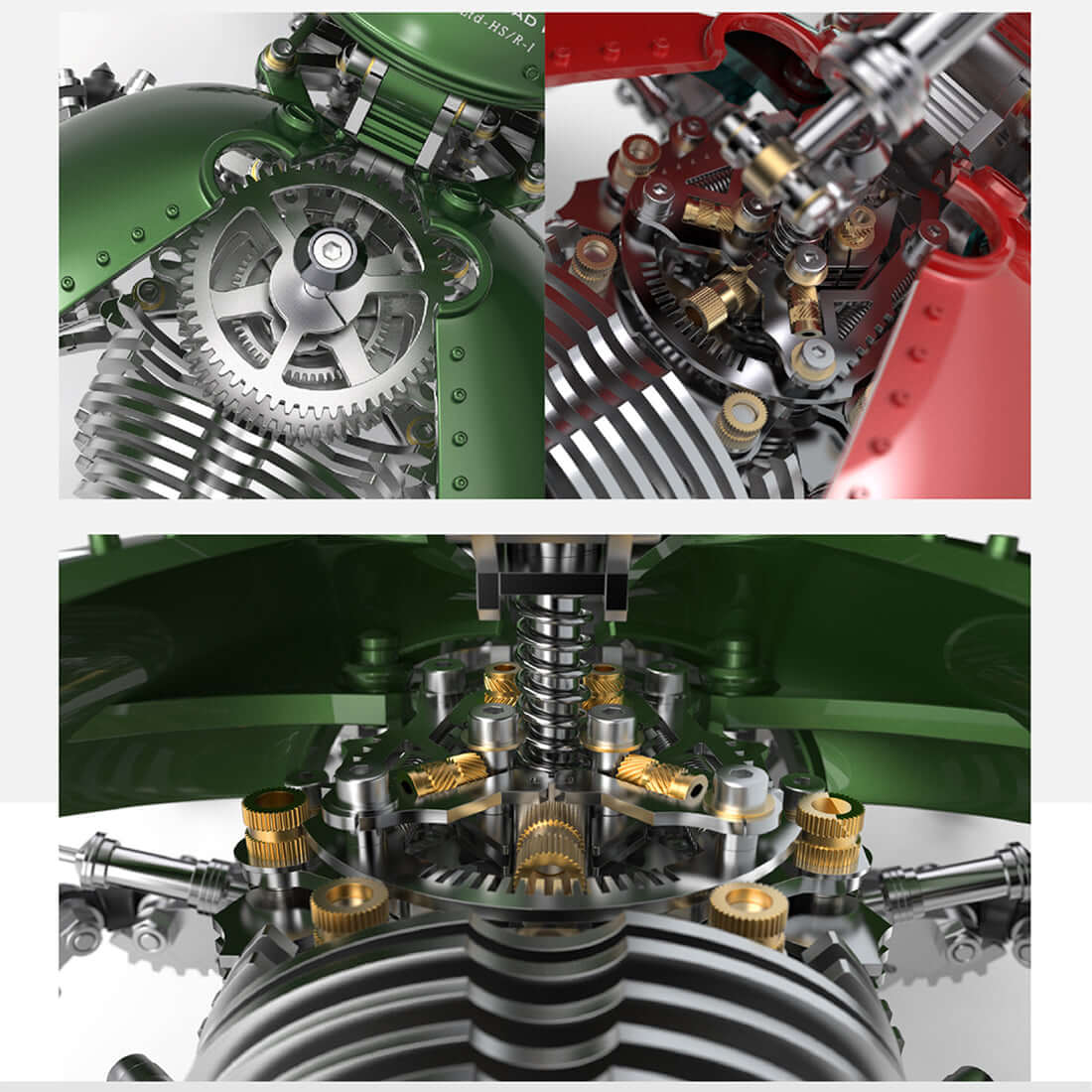 Kit de rompecabezas de metal para armar un escarabajo grande Dynastes, modelo de insecto.