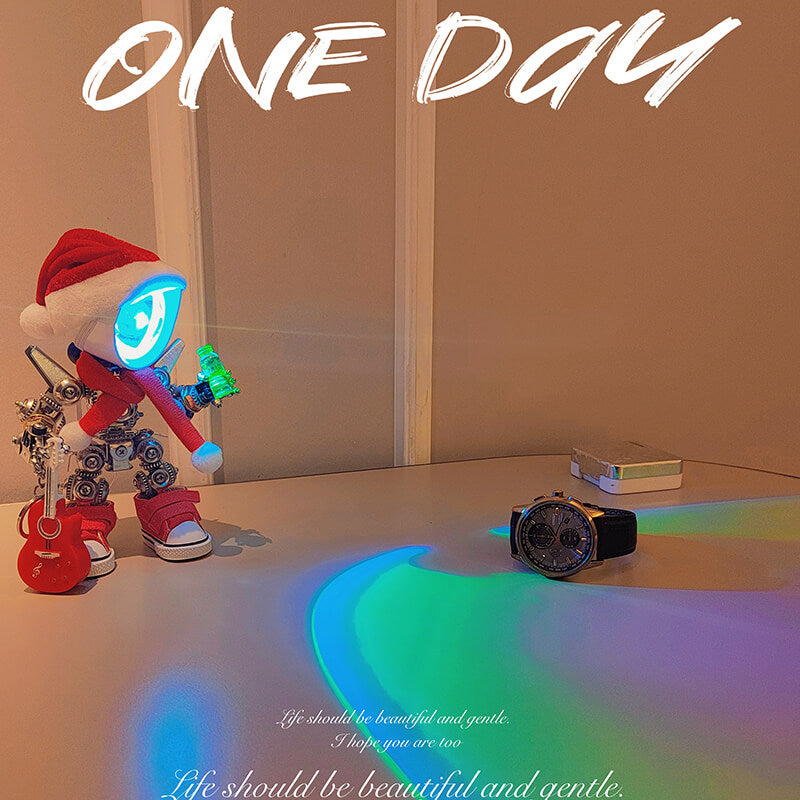 Kit de rompecabezas de metal mecánico de Papá Noel para Navidad