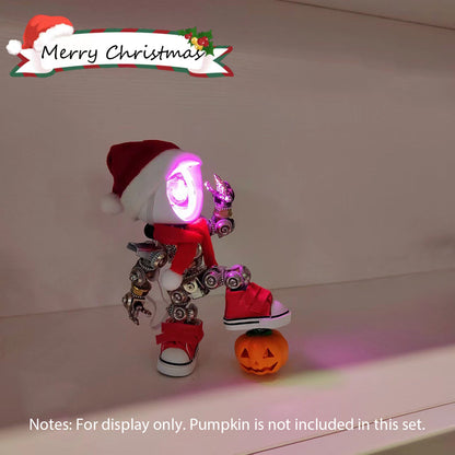 Kit de rompecabezas de metal mecánico de Papá Noel para Navidad