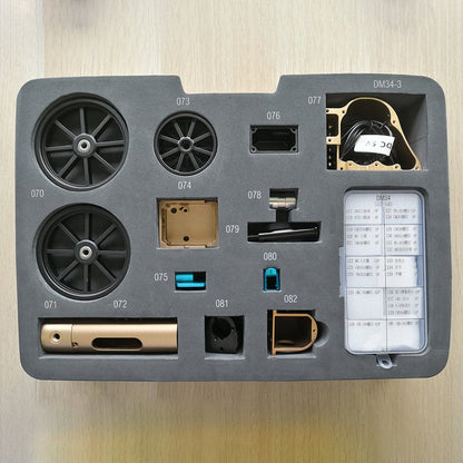 Juguete de coche eléctrico de vapor de un cilindro con ensamblaje de metal para adultos.