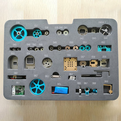 Juguete de coche eléctrico de vapor de un cilindro con ensamblaje de metal para adultos.