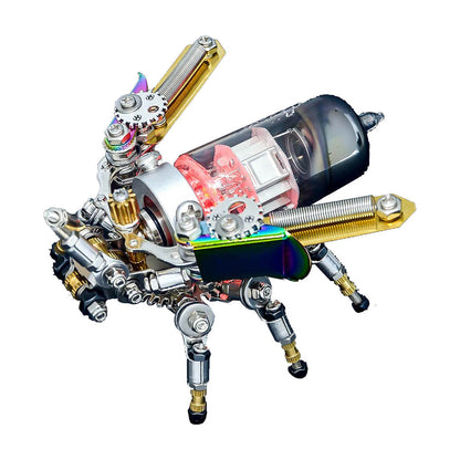 Kit de rompecabezas de insectos metálicos punk en 3D