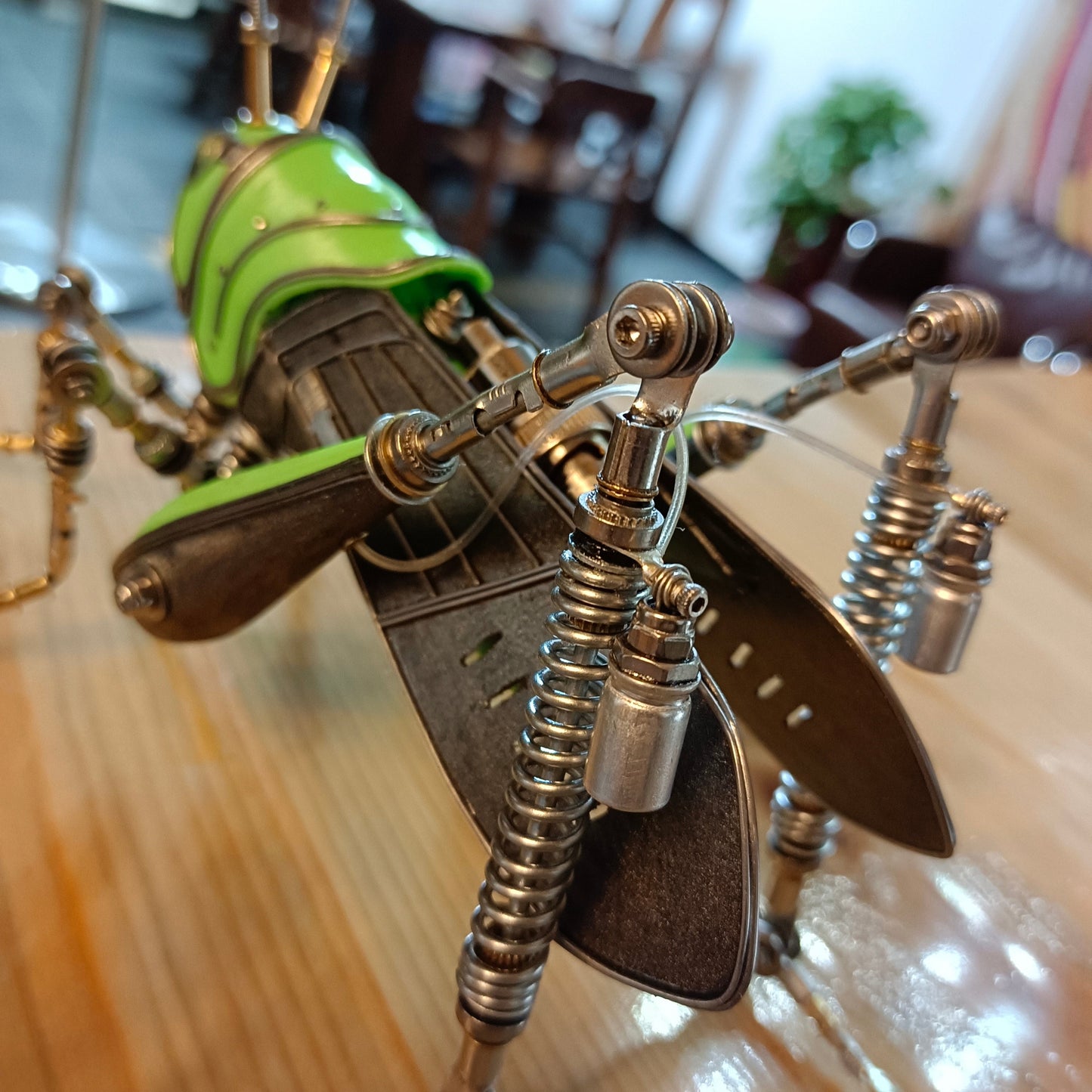 Modelo de langosta de metal 3D Steampunk, regalo decorativo