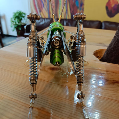 Modelo de langosta de metal 3D Steampunk, regalo decorativo