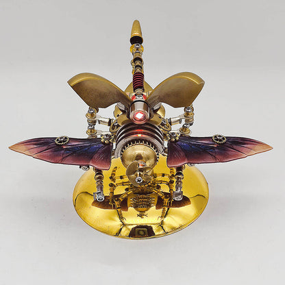 Kit de rompecabezas de 350 piezas Steampunk Beetle, modelo de insecto
