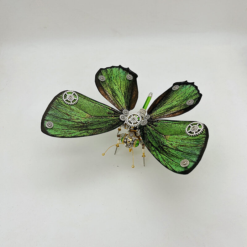Kit de rompecabezas de metal con forma de pandava de Chilades, mariposa Steampunk, para adultos y niños