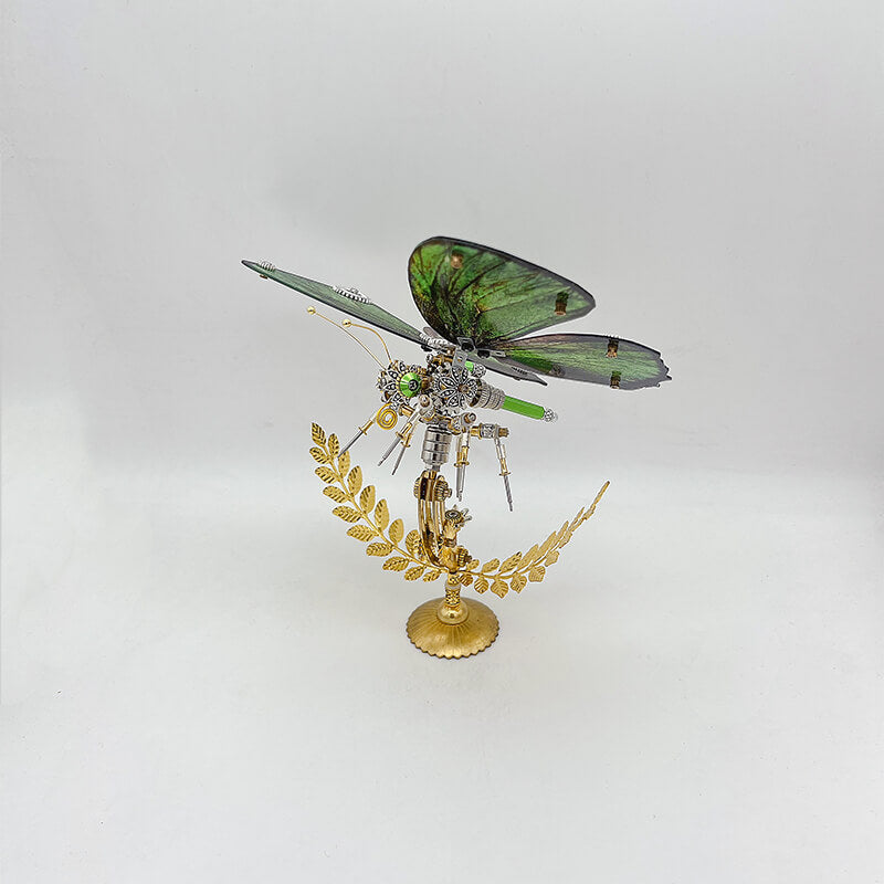 Kit de rompecabezas de metal con forma de pandava de Chilades, mariposa Steampunk, para adultos y niños