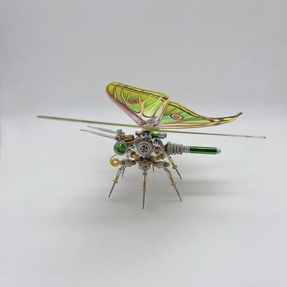 Kit de rompecabezas de metal 3D de mariposa Steampunk Graellsia isabellae