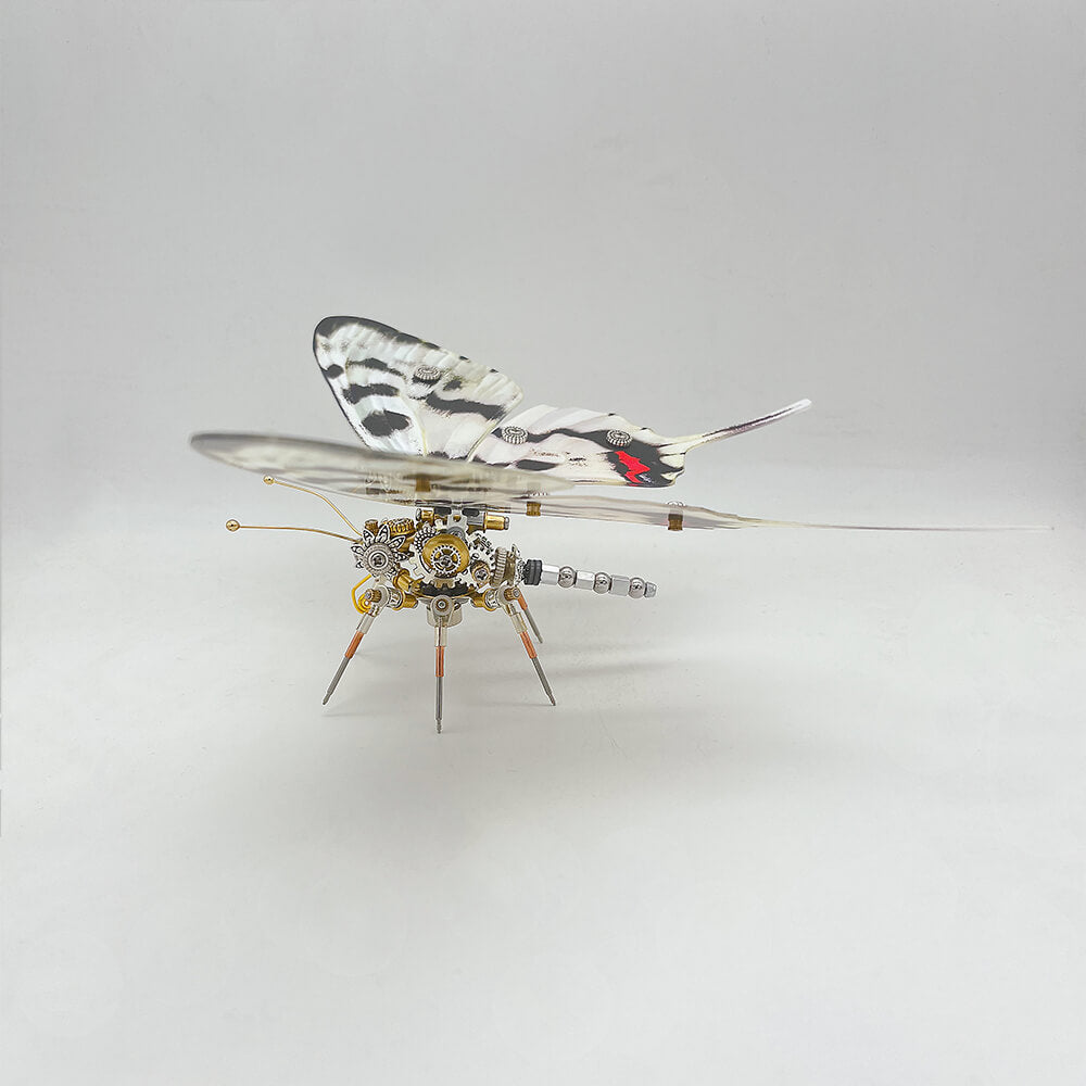 Kit de rompecabezas de metal 3D de Graphium Agamemnon, mariposa Steampunk, para adultos y niños