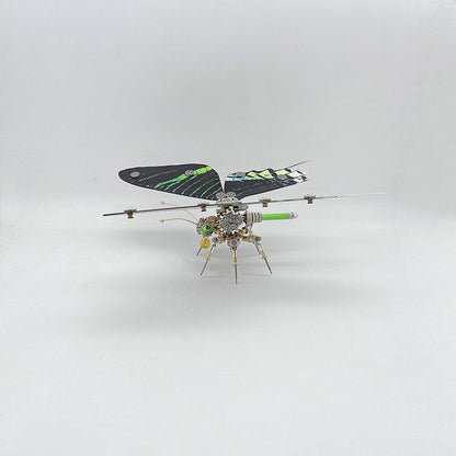 Kit de rompecabezas de metal 3D de mariposa Steampunk Ideopsis similis para adultos y niños
