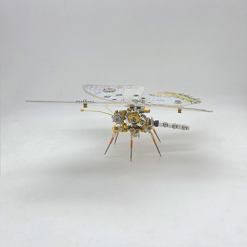 Kit de rompecabezas de metal de 200 piezas con diseño de mariposa Steampunk y nawab enjoyado