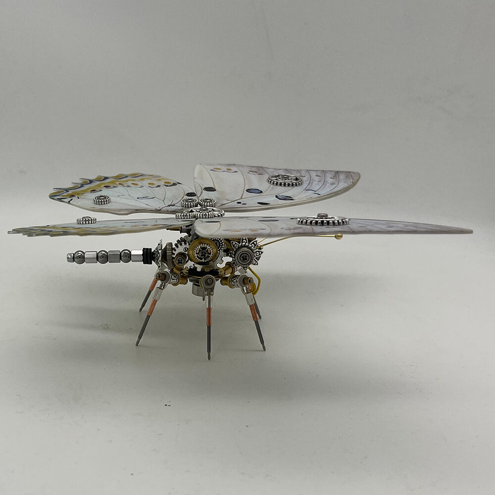 Kit de rompecabezas de metal de 200 piezas con diseño de mariposa Steampunk y nawab enjoyado
