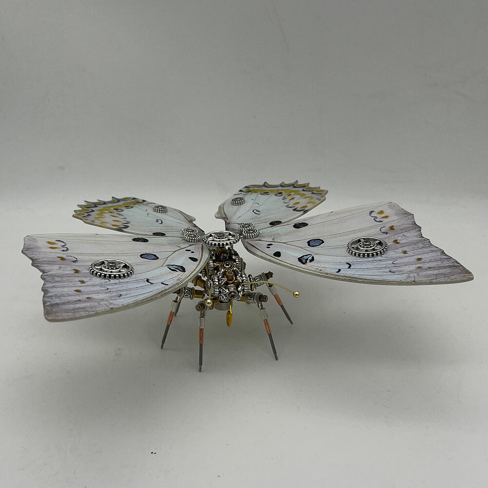 Kit de rompecabezas de metal de 200 piezas con diseño de mariposa Steampunk y nawab enjoyado