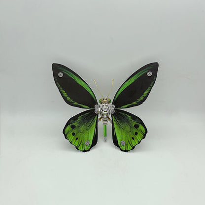 Kit de rompecabezas de metal 3D Steampunk Butterfly Troides aeacus para adultos y niños