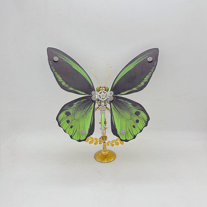 Kit de rompecabezas de metal 3D Steampunk Butterfly Troides aeacus para adultos y niños