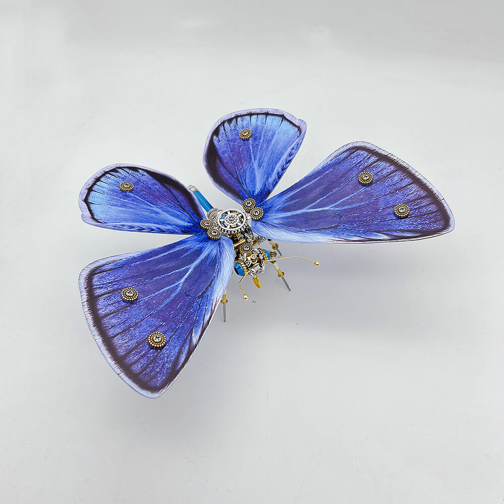 Kit de rompecabezas de metal Steampunk Butterfly Zizina Otis para adultos y niños