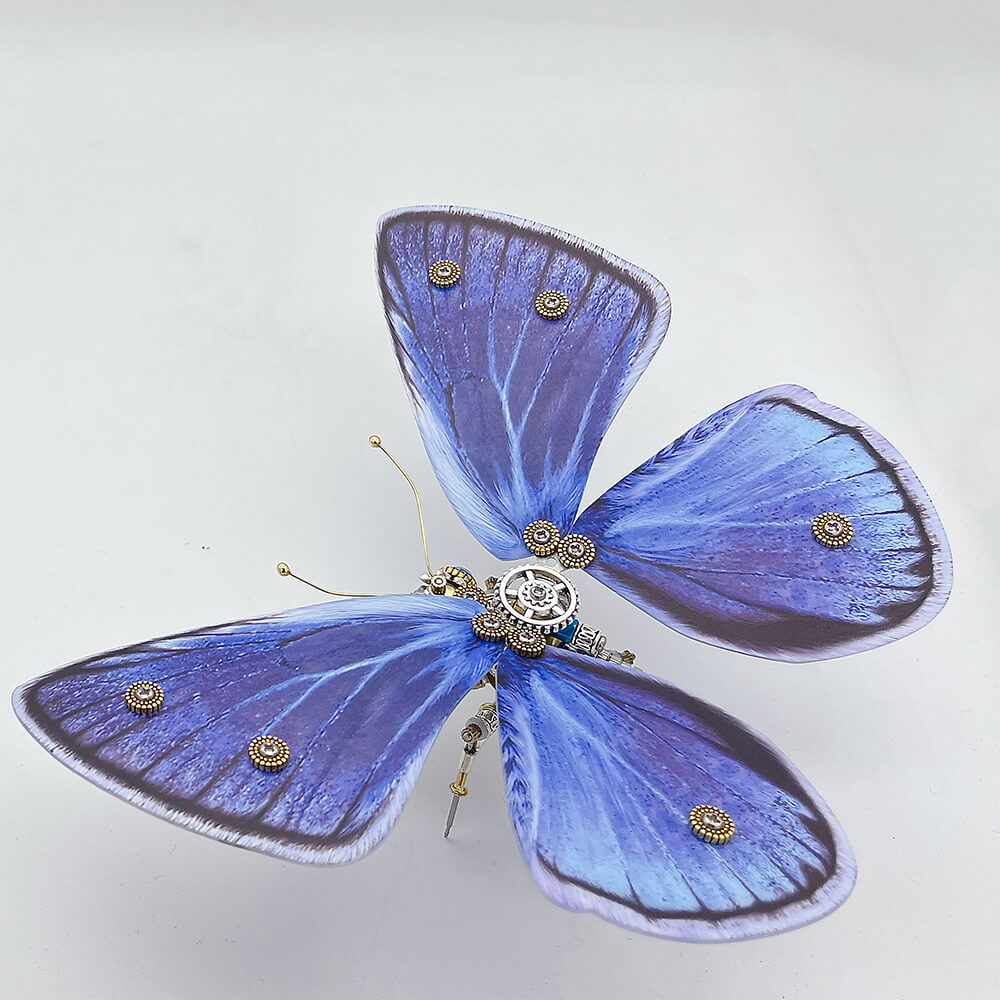 Kit de rompecabezas de metal Steampunk Butterfly Zizina Otis para adultos y niños