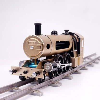 Locomotora de vapor eléctrica Teching Assembly, modelo de tren, juguete, regalos para adultos