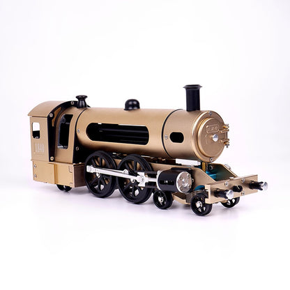 Locomotora de vapor eléctrica Teching Assembly, modelo de tren, juguete, regalos para adultos