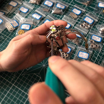 Kit de modelo de robot transformable de metal 3D DIY Monkey King