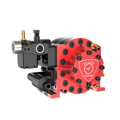 Kit de modelo DIY de motor Toyan de dos rotores propulsado por metanol