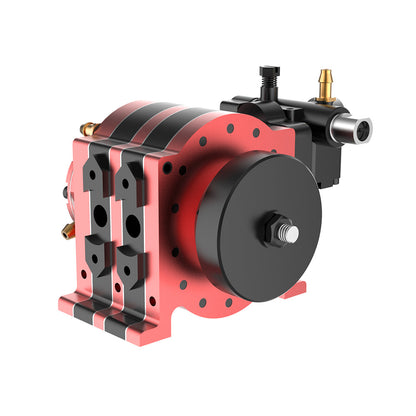 Kit de modelo DIY de motor Toyan de dos rotores propulsado por metanol