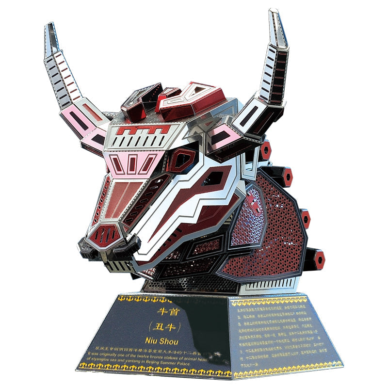 Los 12 mejores rompecabezas de metal 3D con cabeza de animal: modelos de bricolaje para regalar