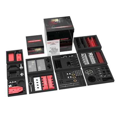 Kit de modelo DIY con motor TOYAN V8 FS-V800 de gasolina y nitro