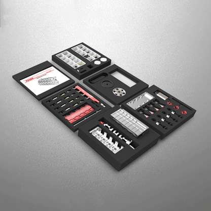 Maqueta de motor de gasolina Toyan de cuatro tiempos, cuatro cilindros en línea y refrigerado por agua