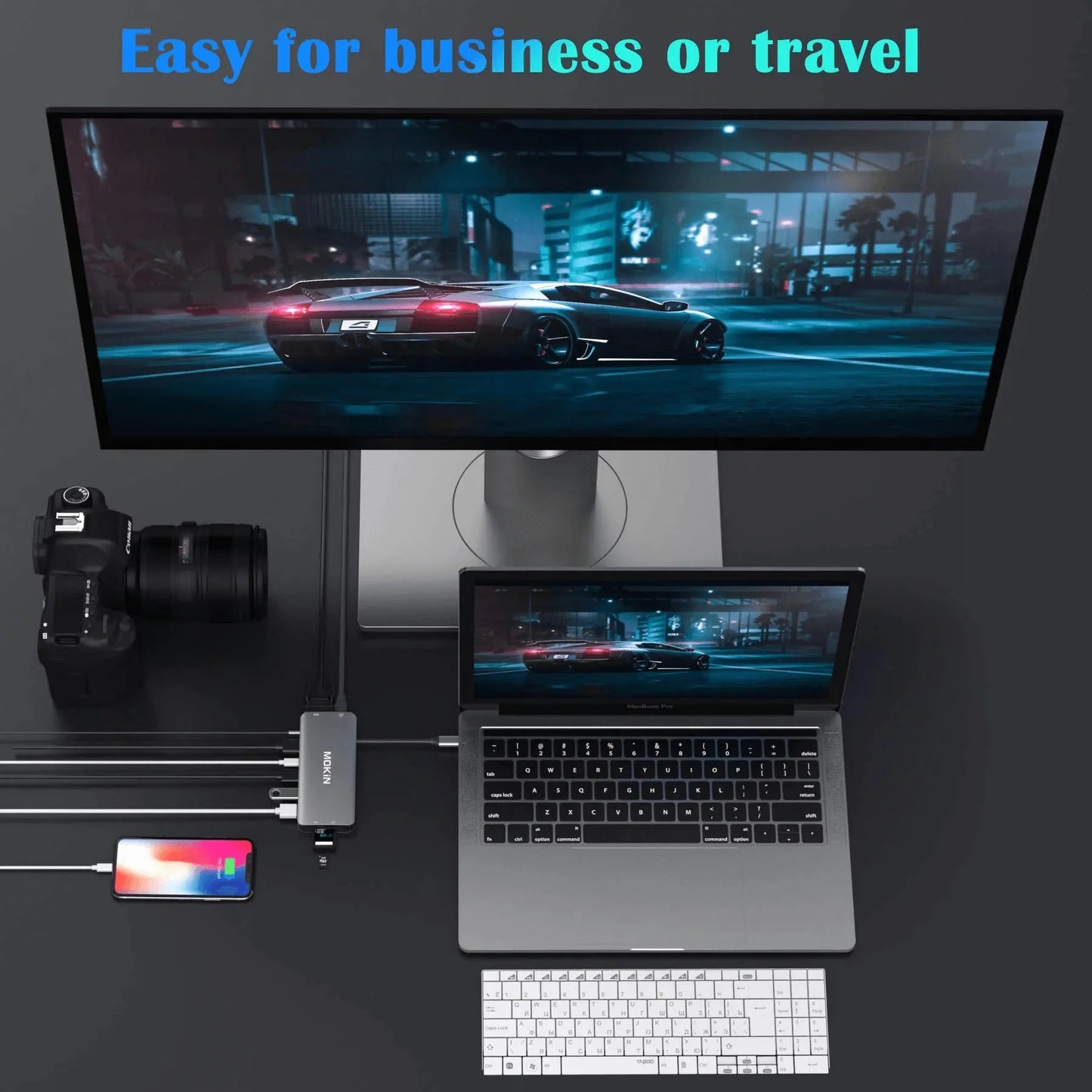 MOKiN 10 IN 1 USB-C Hub Multiport Adapter