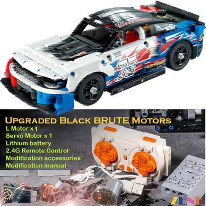 Kit de funciones de potencia para LEGO NASCAR Next Gen Chevrolet Camaro ZL1 n.° 42153