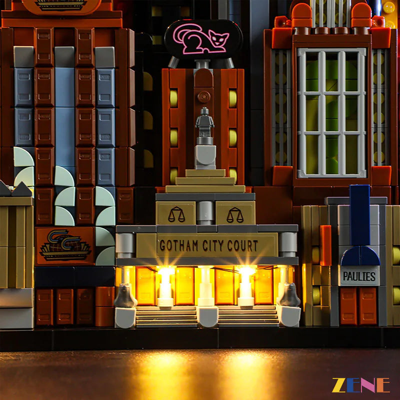 Kit de iluminación para LEGO Batman Gotham City n.° 76271: La serie animada (versión 2)