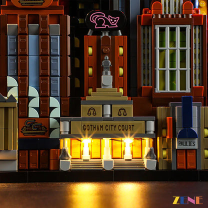 Kit de iluminación para LEGO Batman Gotham City n.° 76271: La serie animada (versión 2)