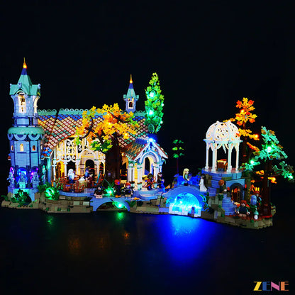 Kit de iluminación para LEGO RIVENDELL: El Señor de los Anillos n.° 10316 (versión 2)