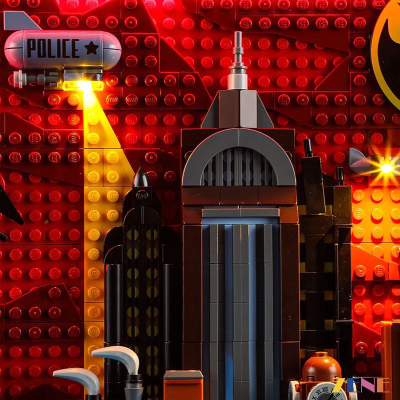 Kit de iluminación para LEGO Batman Gotham City n.° 76271: La serie animada (versión 2)
