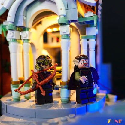 Kit de iluminación para LEGO RIVENDELL: El Señor de los Anillos n.° 10316 (versión 2)