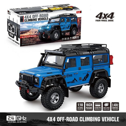 HG P411 4x4 RC Car 1:10 Off-road Climbing Vehicle With Winch Light Sound Effect Smoke