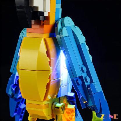 Kit de iluminación para LEGO Exotic Parrot n.° 31136