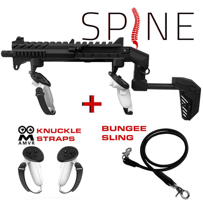 SPINE VR Gun Stock Essential Pack for Meta Quest 3