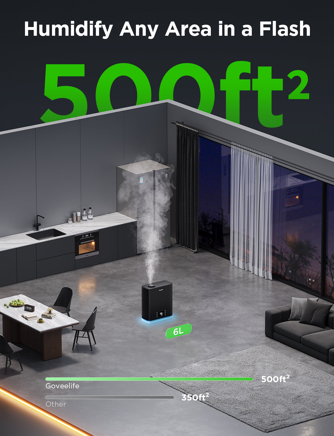 Refurbished GoveeLife Smart Humidifier 2