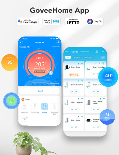 Refurbished GoveeLife Smart Electric Gooseneck Kettle