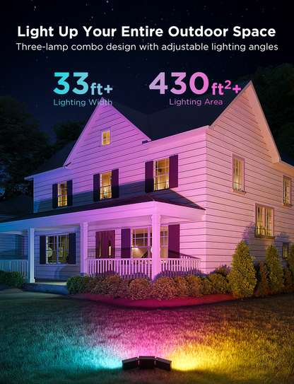 Govee Outdoor Triad Flood Lights